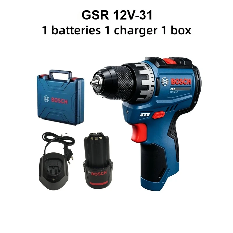 Power Tools Excel - Беспроводная дрель Bosch Professional GSR 12V-31,