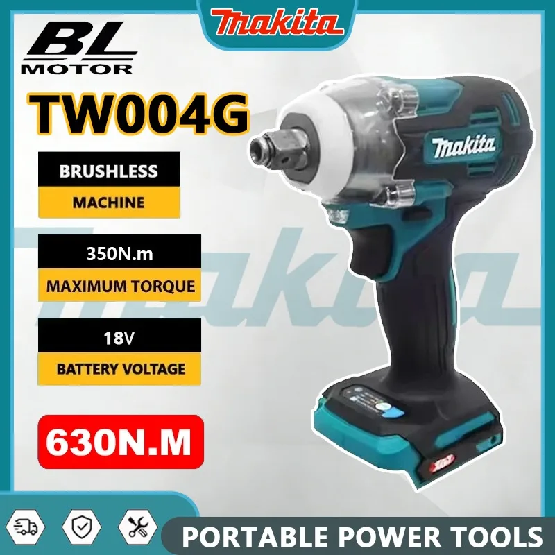 Power Tools Universal Battery - Бесщеточная отвертка Makita TW004G 630Нм, аккумуляторная