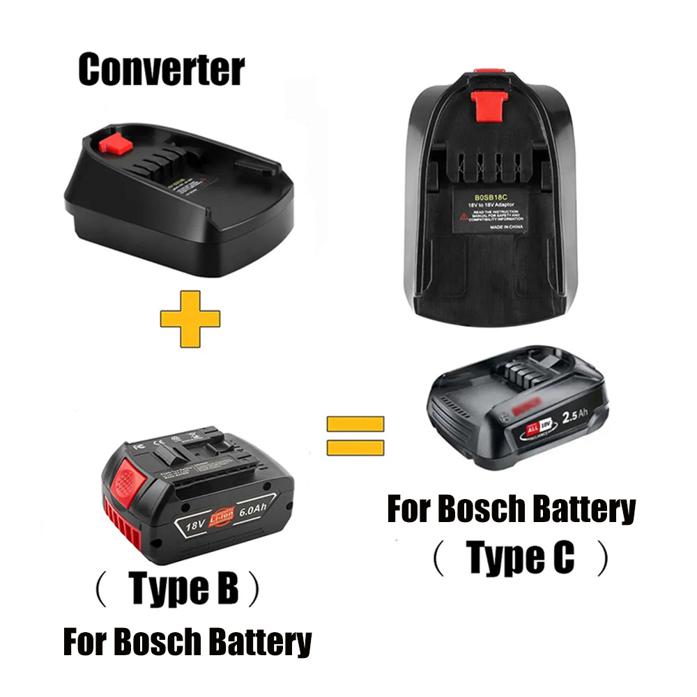 Power Tools That Are Green - Адаптер аккумулятора для литий-ионного аккумулятора Bosch