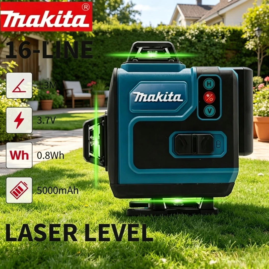 Лазерный нивелир Makita 3D-4D  – обзор и цена Power Tools That Are Green