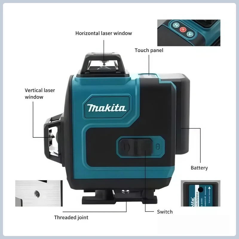 Лазерный нивелир Makita 3D-4D  – обзор и цена Power Tools That Are Green