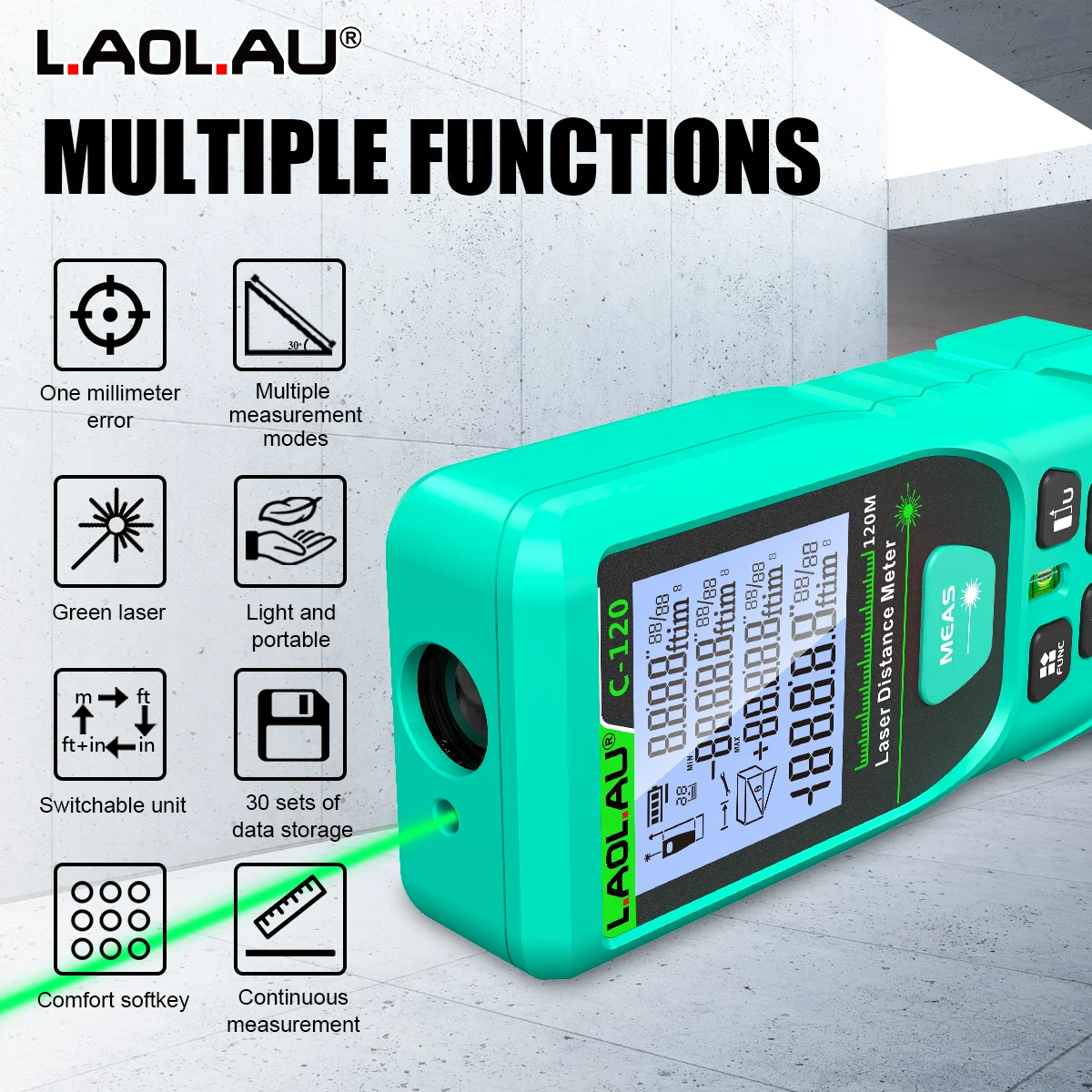 Цифровой лазерный дальномер LA – обзор и цена Power Tools That Are Green
