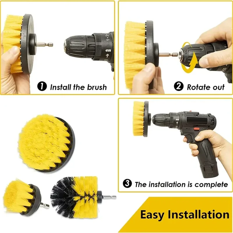 Набор из 3 щеток для дрели, эл – обзор и цена Power Tools Ridgid