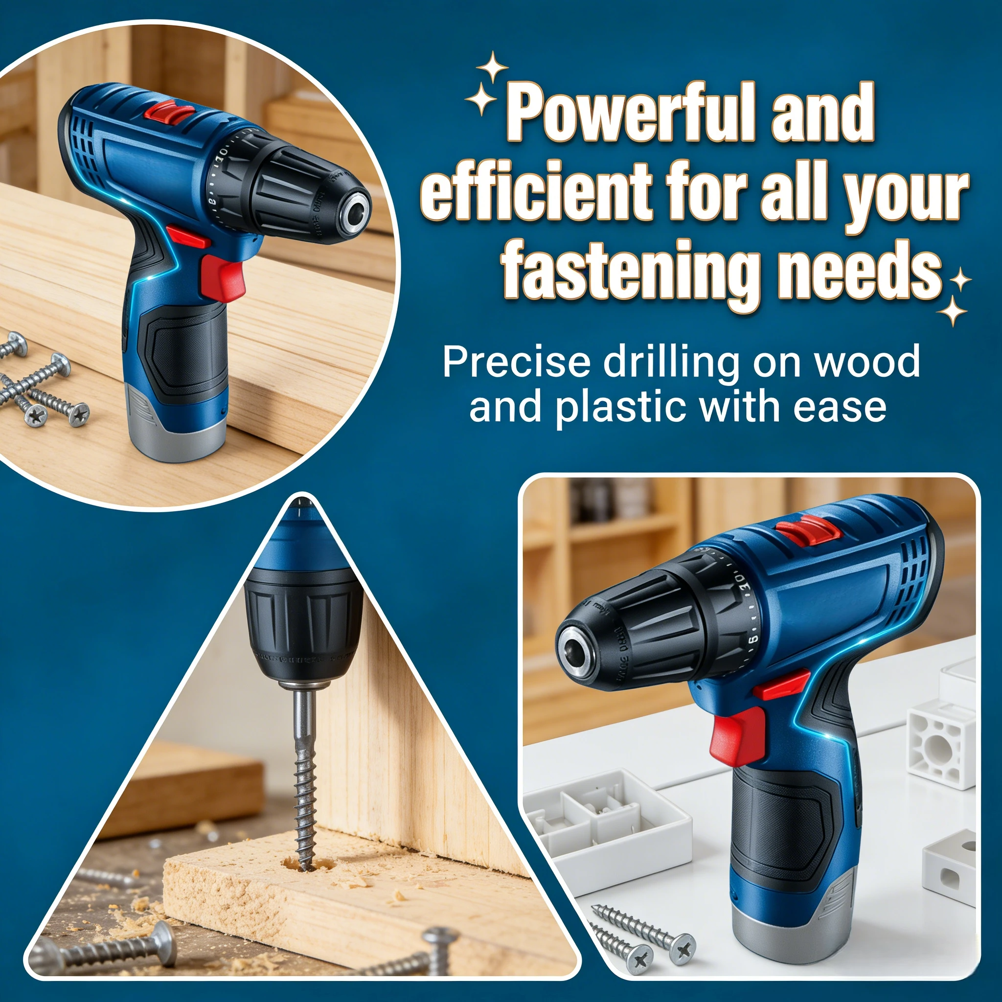 Аккумуляторная дрель-шуруповер – обзор и цена Power Tools Excel